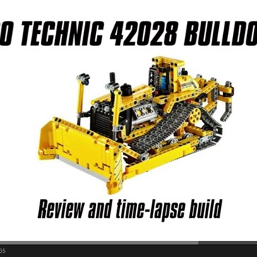 Lego Technic Bulldozer 42028